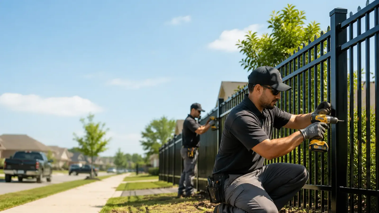 Metal Fence Installation in Fulton, KY